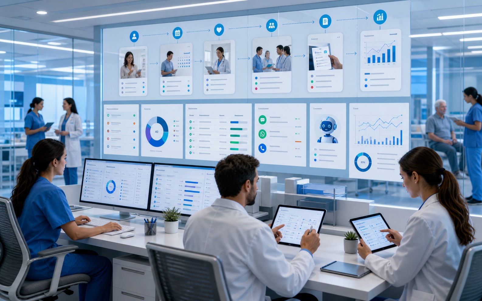 Integrated healthcare operation in Dashify