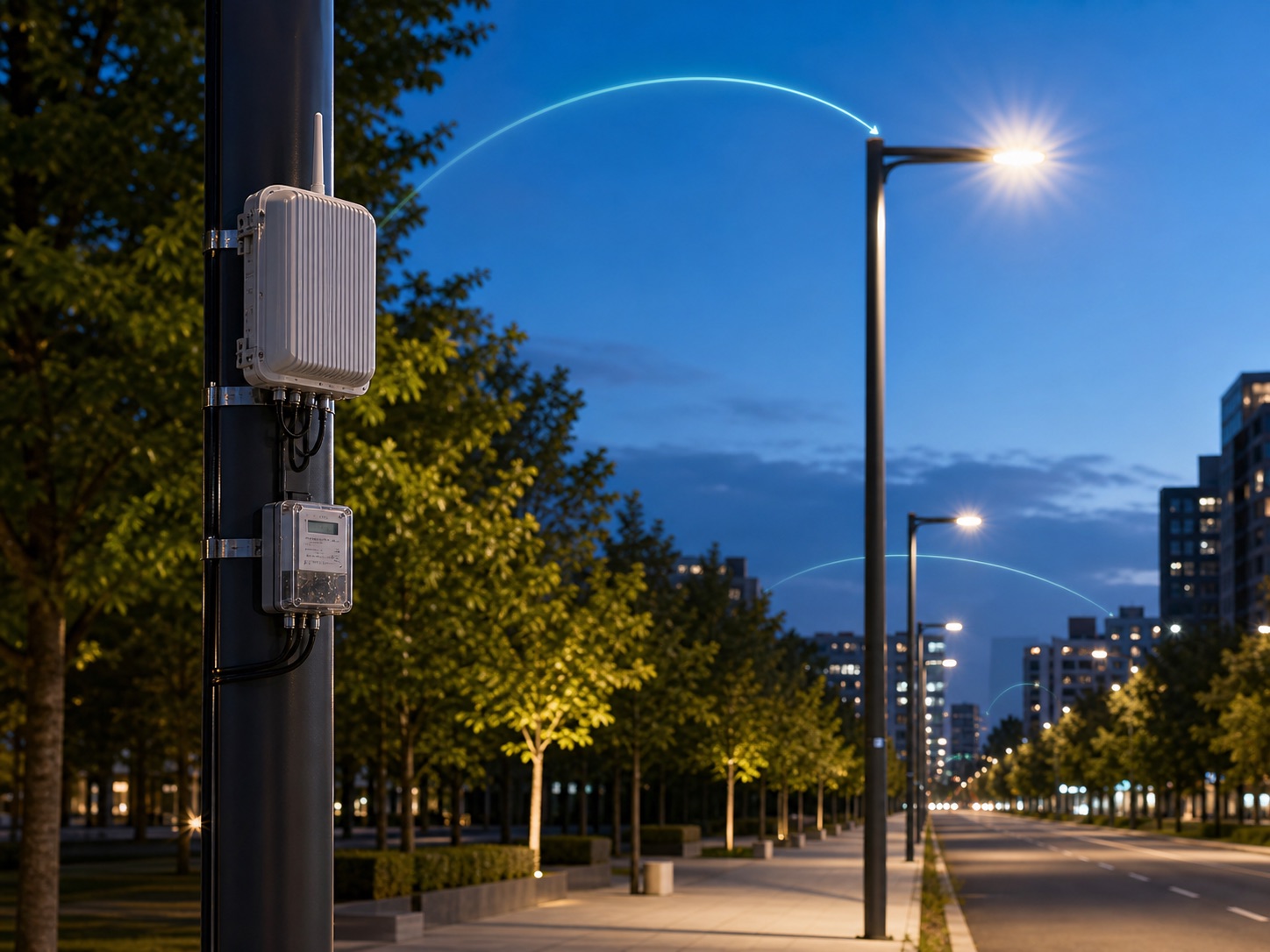Smart public lighting